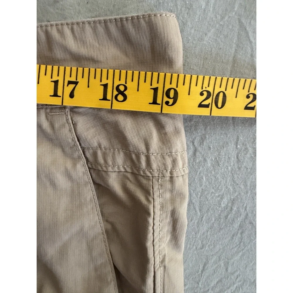 The North Face Men's Beige Cargo Hiking Shorts Size 38 Outdoor Utility